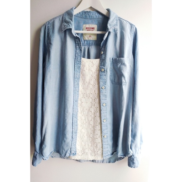 Mossimo Supply Co. Tops - Mossimo denim shirt